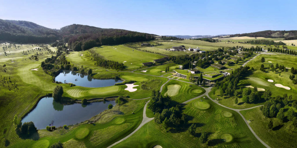 Golf course of the Kaskáda resort