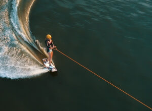 Wakeboard on the lake