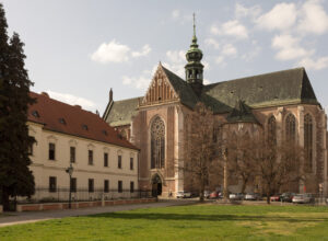 The main building of the Augustinian Abbey