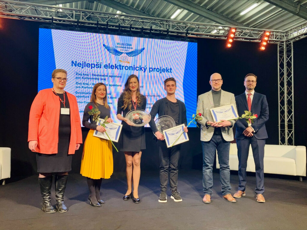 Oceneni na veletrhu Holiday World za nejlepsi virtualni Fam Trip