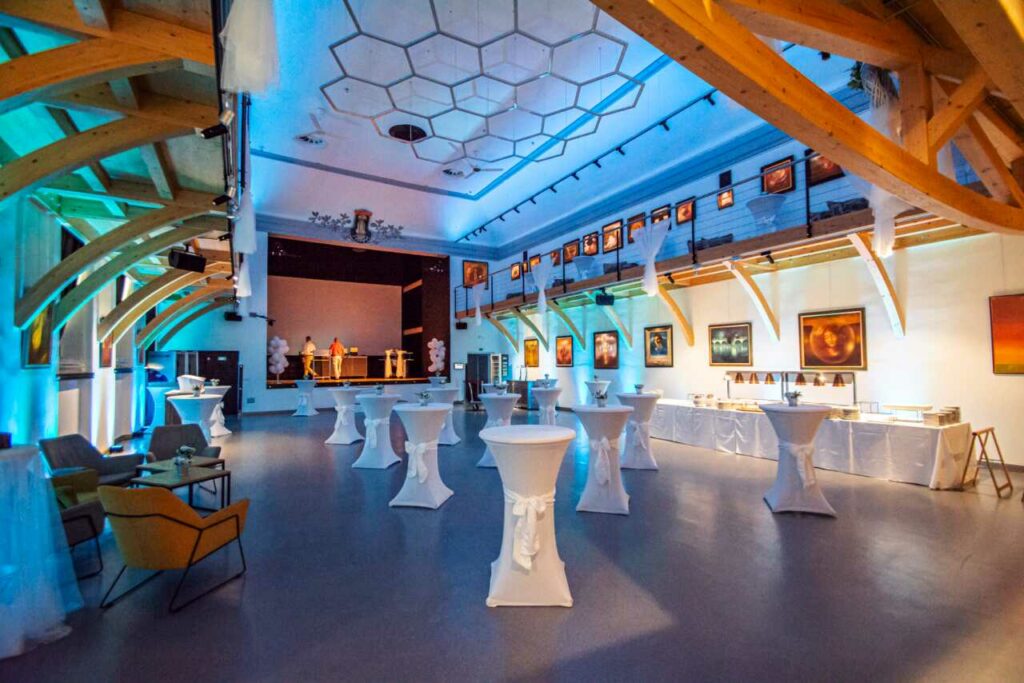 Banquet in the modern premises of Abzac